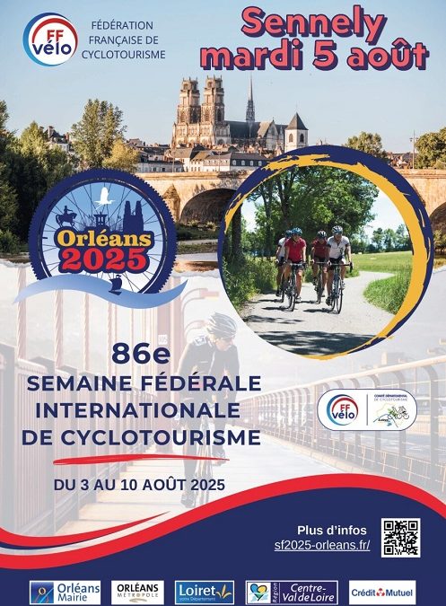Semaine internationale de cyclotourisme à Orléans